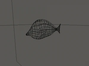 ikan Model 3D