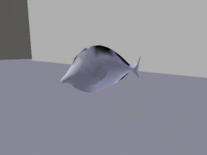 ikan Model 3D