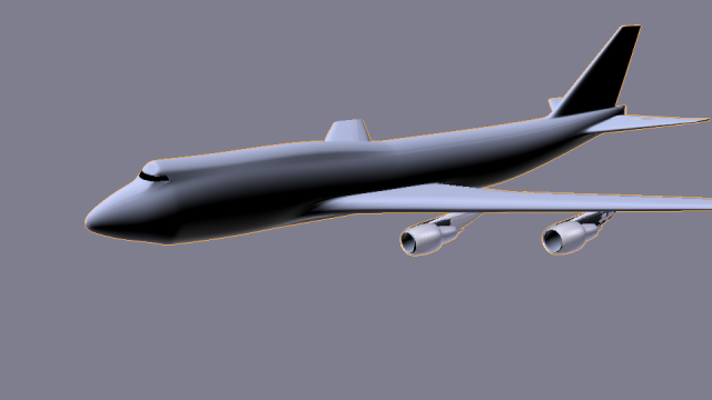 aeroplane 3Dモデル .c4d .max .obj .3ds .fbx .stl .blend