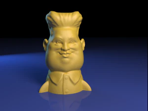 желтый малыш 3D Принт Модель