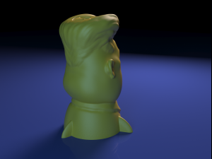yellow kid 3D Druckmodell