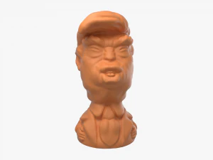 chico naranja Modelo de impresión 3D