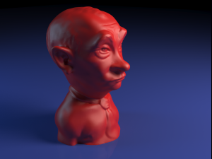 fella not red Modello di stampa 3D