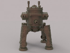 iron harvest fan mecha 3d print model Modelo de impresión 3D