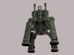 iron harvest fan mecha 3d print model Modelo de impresión 3D
