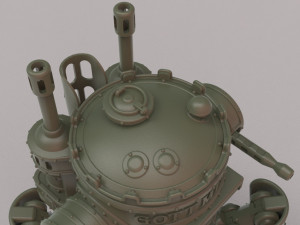 iron harvest fan mecha 3d print model Modelo de impresión 3D