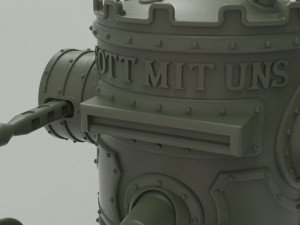 iron harvest fan mecha 3d print model Modelo de impresión 3D