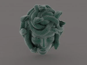 gorgon medusa 3D Print Model