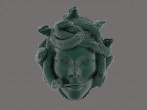 gorgon medusa 3D Print Model