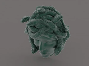 gorgon medusa 3D Print Model