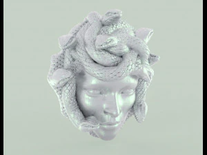 gorgon medusa 3D Print Model