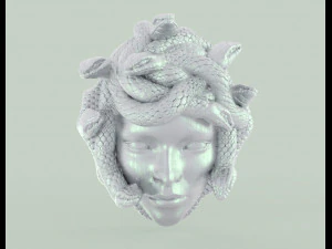 gorgon medusa 3D Print Model