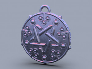 yennefer pendant 3D Print Model