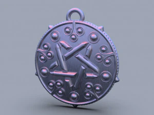 yennefer kolye 3D Baskı Modeli