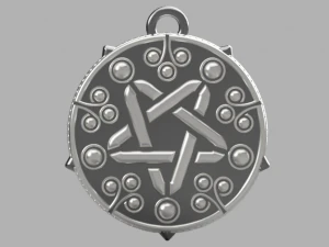 liontin yennefer Model Cetak 3D