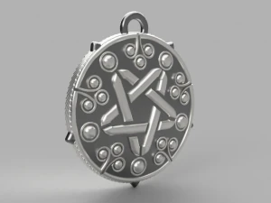 liontin yennefer Model Cetak 3D