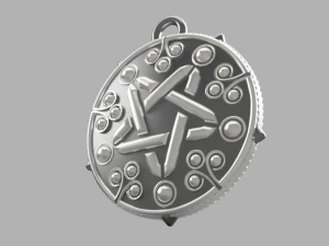 liontin yennefer Model Cetak 3D