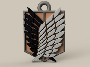 wings of freedom from attack of the titans 3D Принт Модель