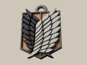 wings of freedom from attack of the titans 3D Принт Модель