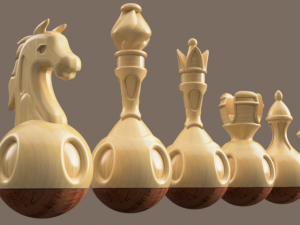 tumbler chess 3D Print Model