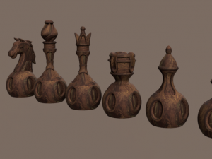 tumbler chess Modèles 3D en vedette