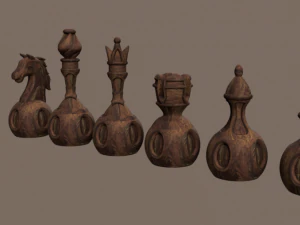 scacchi a bicchiere Modello di stampa 3D