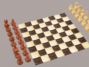 scacchi a bicchiere Modello di stampa 3D