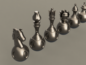 tumbler chess Modèles 3D en vedette