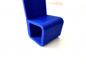 chair single line 3D Print Model