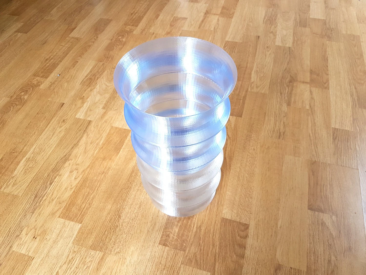 trashcan wave 3D Print Model .c4d .max .obj .3ds .fbx .stl .blend 