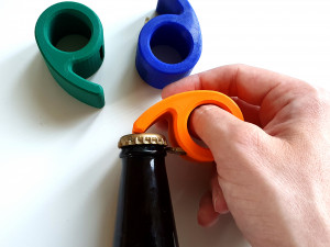 bottle opener six 3D Print Model