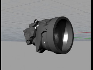 clasp for cord wolf 3D मॉडल