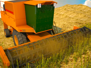 mietitrice Modello 3D