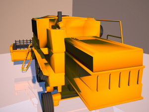 harvester Modelo 3D