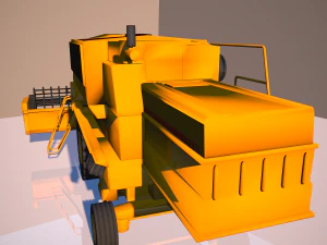 harvester 3D Model