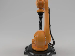 braccio robotico industriale Modello 3D