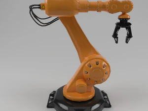 braccio robotico industriale Modello 3D