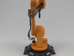 braccio robotico industriale Modello 3D