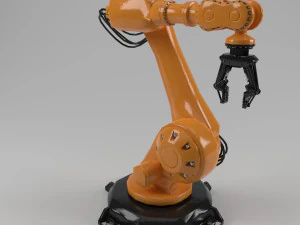 braccio robotico industriale Modello 3D