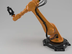 braccio robotico industriale Modello 3D