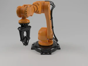 braccio robotico industriale Modello 3D