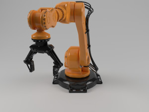 industrial robot arm Modelo 3D