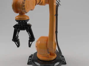 braccio robotico industriale Modello 3D