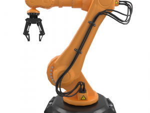 industrial robot arm 3D 모델