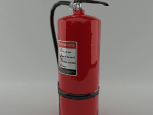 fire extinguisher 3D Model