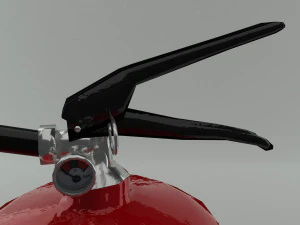 fire extinguisher 3D Model