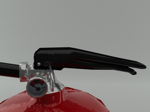 fire extinguisher 3D 模型