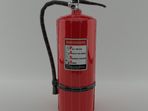 fire extinguisher 3D 模型