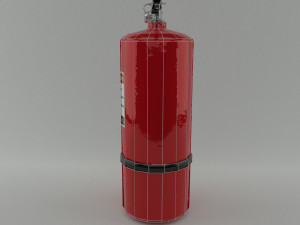 fire extinguisher 3D 模型