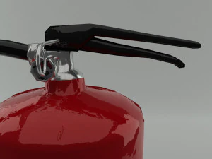 fire extinguisher 3D Model